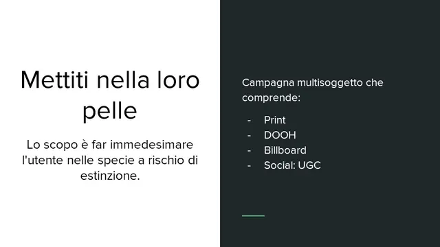WWF | Mettiti nella loro pelle